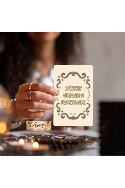 Tarot Büyük Boy Kartları Destesi - 78 Kart Klasik