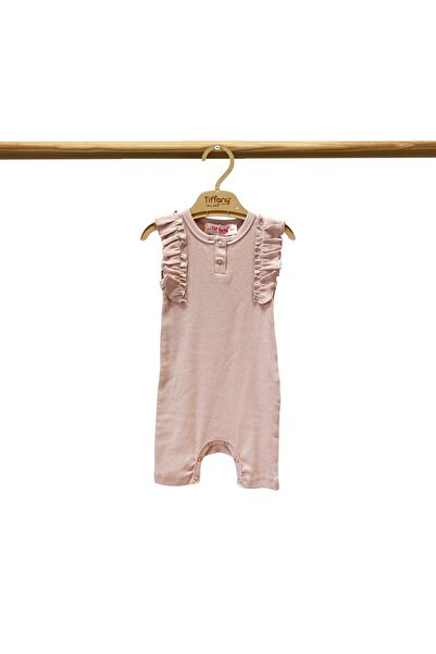 Tiffany Baby Organic Theme Ruffled Buttoned Modal