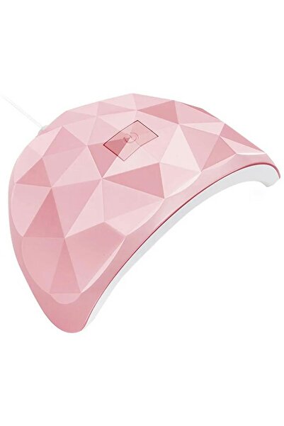 Aptel Lampa UV, 54W, 2 moduri, 18 LED-uri, plastic, roz, 15.1x12.5x7.4 cm