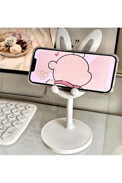 Generic Adjustable Folding Rabbit Shaped Phone Stand