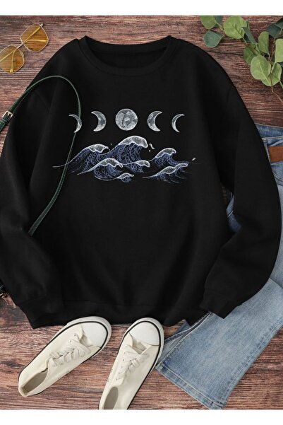 Kids Hanorac de iarnă pentru copii, unisex, cu imprimeu cu toate stări ale lu...