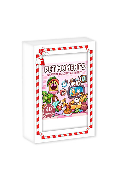 Legendary Gifts Martisor de colorat, format A6 in cutie, model: Pet Moments