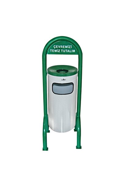 Palex Bahçe Tip Boyalı Çöp Kovası