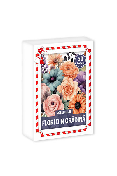 Legendary Gifts Coloring book, A6 format in box, model: Flowers from the Garden