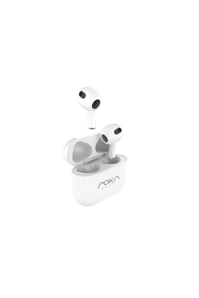 AOKA SMART سماعات أذن لاسلكية حقيقية AA-W001 - سماعات أذن داخلية بتقنية بلوتو...