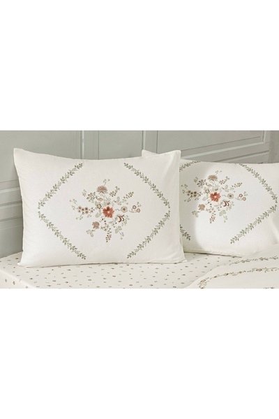 Taç Elira Model 100% Cotton 2-Piece Pillowcase 50X70 cm