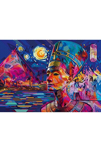 RAVENSBURGER 1000 Parça Nefertiti on the Nİle Puzzle