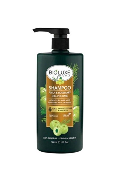 BIOLUX Shampoo with Amla and Rosemary Extract for Hair Thickening 500ml