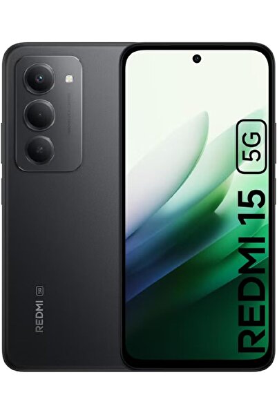 Xiaomi ريدمي 15 5G ثنائي الشريحة 8 جيجابايت 256 جيجابايت أسود منتصف الليل - إ...