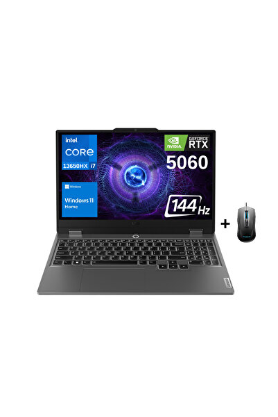 LENOVO Loq 15IRX10 I7-13650HX 16GB 1TB SSD RTX5060 15.6" IPS 144Hz W11 Laptop...