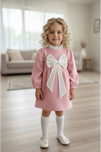 zahider Рокля за момичета с цип и панделка от Chanel