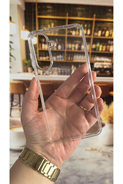 Vip Case Samsung a56 compatible transparent shock absorbing camera protected ...