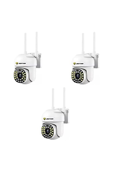 OEM Set 3 x Camere de Supraveghere Video Jortan, 32 Leduri, Rotative, Infraro...