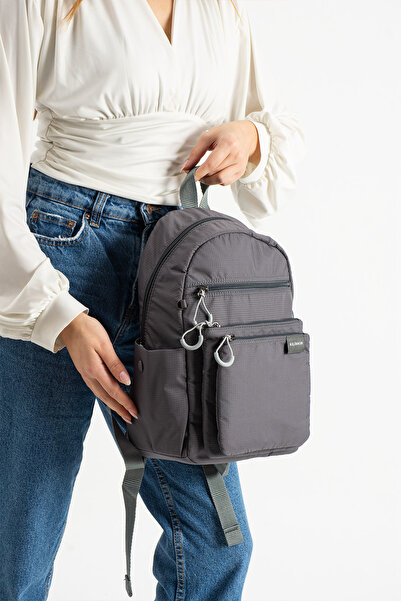 Çanta Trend Kilinkir Unisex Waterproof Parachute Fabric Multi-Pocket Backpack