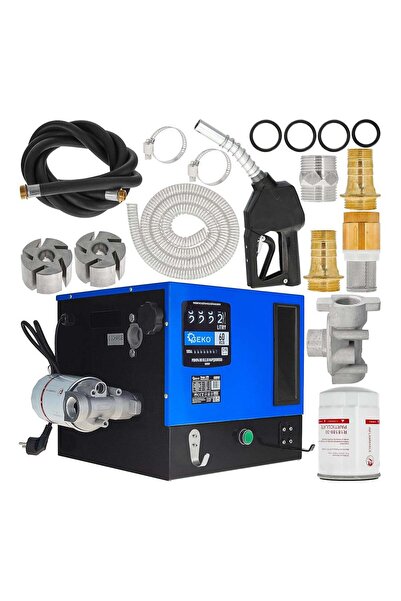 GEKO KIT POMPA AUTOAMORSANTA PENTRU TRANSFER MOTORINA CU CONTOR SI FILTRU 60L...