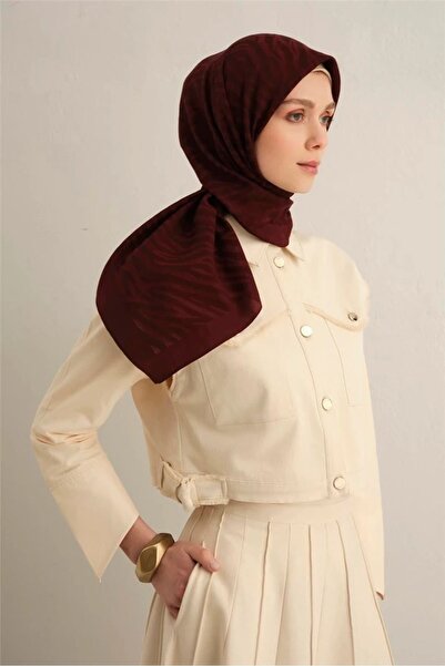 Armine Pamora Scarf Burgundy 32 Modern Stylish Scarf