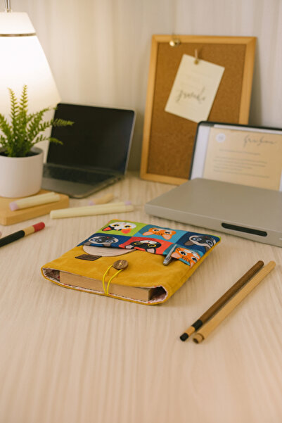 PUDUBAG Colorful Patterned Book Cover for Children and Adults