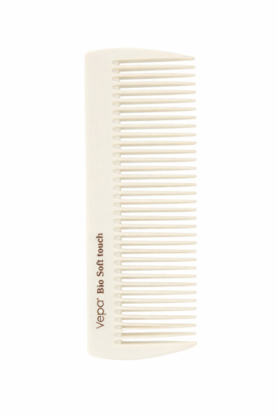 Vepa 931 مشط بيو سوفت تاتش صغير الحجم |   قاعدة نيشستا، أسنان واسعة، صديقة لل...