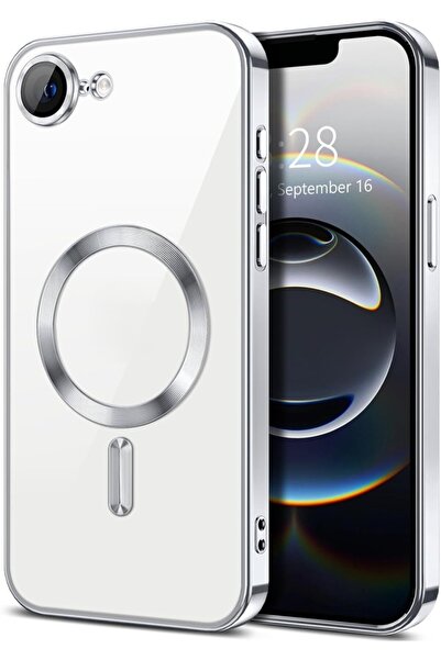 UnDePlus Compatible with Magsafe Case for iPhone 16E Transparent Silicone Cov...