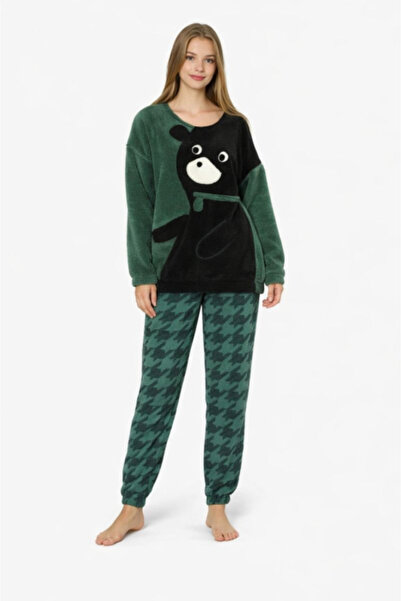 lindros Women's Cocolino Pajamas, Green