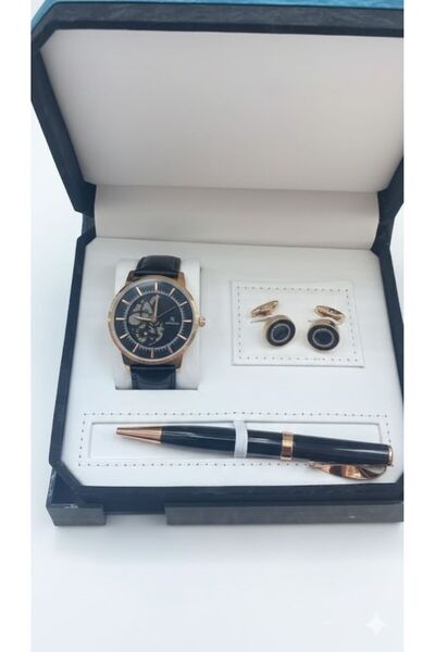 Boutique Royal men's accessory set in black