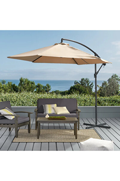 OEM Umbrela de soare suspendata gradina 3M X 2.5M X 2.3M