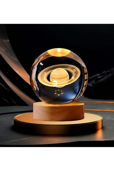 Bukela Crystal Ball Night Light - Planet