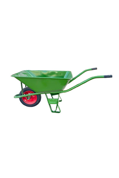 MN BUILDING Heavy Duty Wheel Barrow, Steel Frame, Deep Tray, Anti-Slip Handles, Construction, Gardening,
