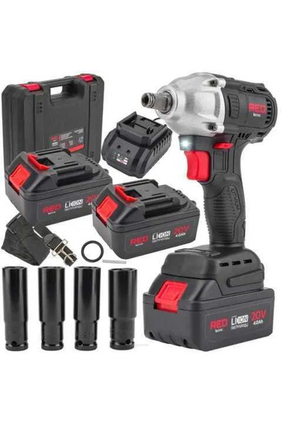 OEM Impact wrench gun 320Nm screwdriver 2 batteries 20V 4Ah