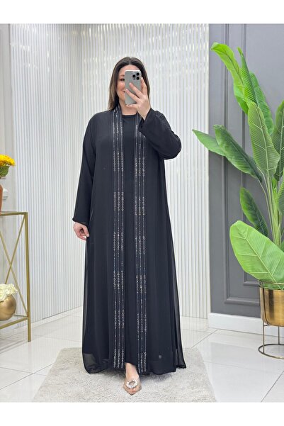 Modam Bella Set rochie cu dungi cu săgeți, mărime mare