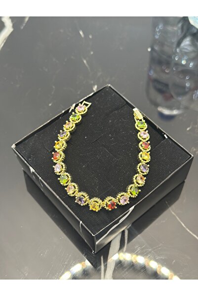 staınless steel Xuping Zircon Stone Colorful Bracelet