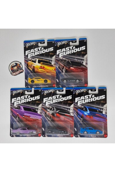 HOT WHEELS Silver Label Fast & Furious Night Racing Set 2024