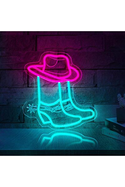 Slasa لافتة نيون مضيئة LED "يا صغيري" مقاس 27 × 33 سم، متعددة الألوان، مصنوعة...