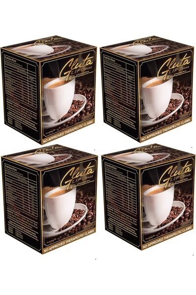 Gluta Lipo غلوتا ليبو 4 علب قهوة 13 في 1 (40 كيسًا)