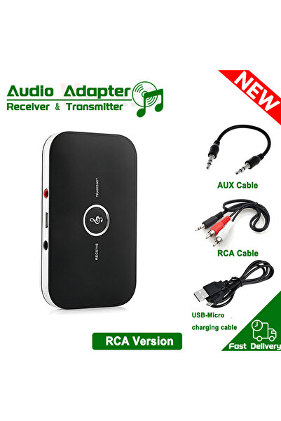 Choice الإصدار 5.3 الجديد مع كابل RCA، جهاز إرسال واستقبال صوت بلوتوث 5.3 مطو...