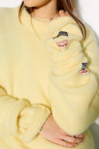 Pull & Bear Basic bisiklet yaka kazak