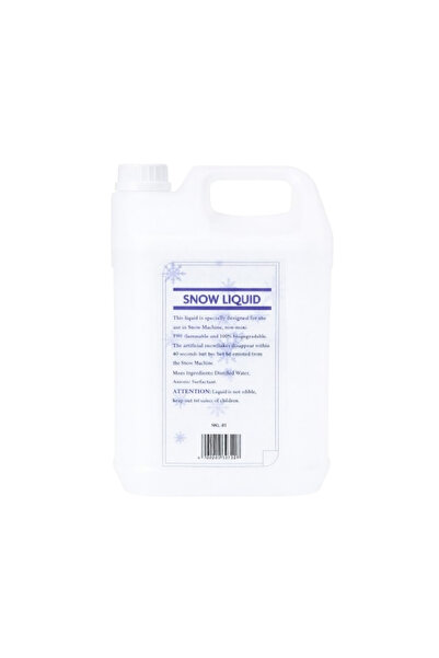 Depox Artificial snow liquid, for snow machines, non-toxic, , 5L