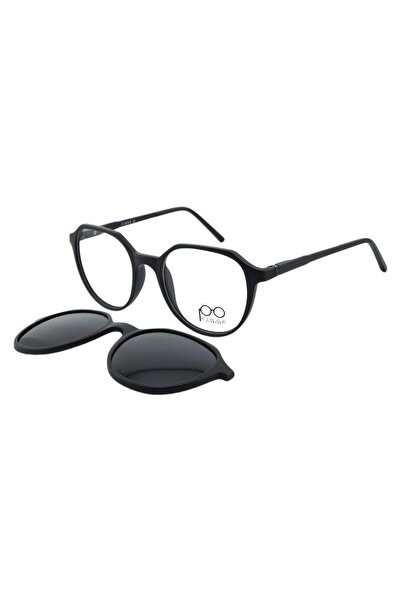 cisse CO 24507 C1 MAT SİYAH 48 EKARTMAN KLİPSLİ (POLARİZE) MAVİ IŞIK KORUMALI...