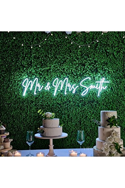 Slasa لوحة نيون LED خضراء من الأكريليك، مقاس 25×60 سم، لتزيين الجدران في حفلا...