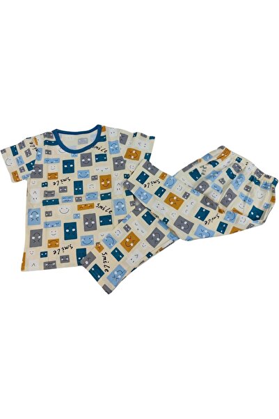 MINII MODZ Smile Teddy Print Shirt and Pant Set