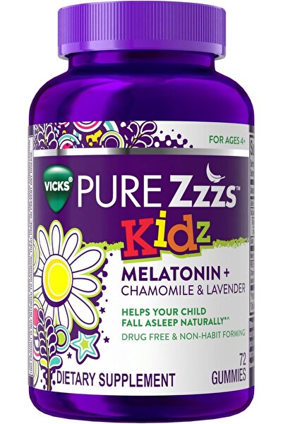 Zzzquil PURE Zzzs Kidz, Kids Melatonin Gummy, Sleep Aid, Low Amount of Melato...