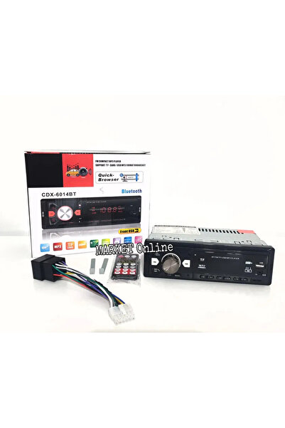 OEM Player MP3 cu Bluetooth Casetofon auto CDX-6014BT, cu card USB și microfon