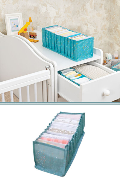 Flora Anne Bebek Akordiyon Düzenleyici M Boy, Bebek Bezi Mendil Havlu Çamaşır...