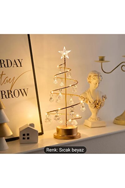 Medtoka Noel ağacı bakır tel gece lambası✨️