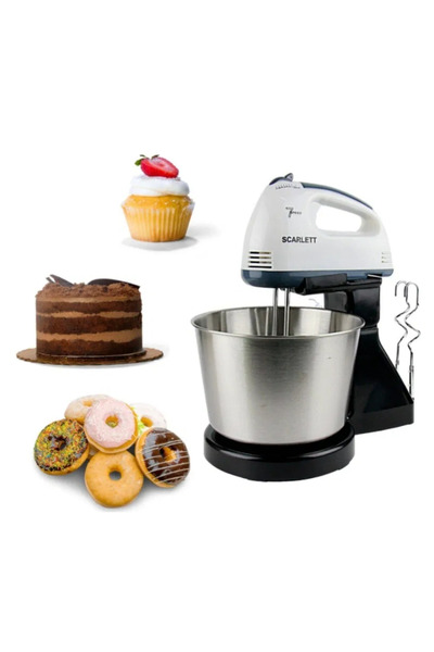 OEM Scarlett 200W 7-speed professional multifunctional mixer with stainless s...