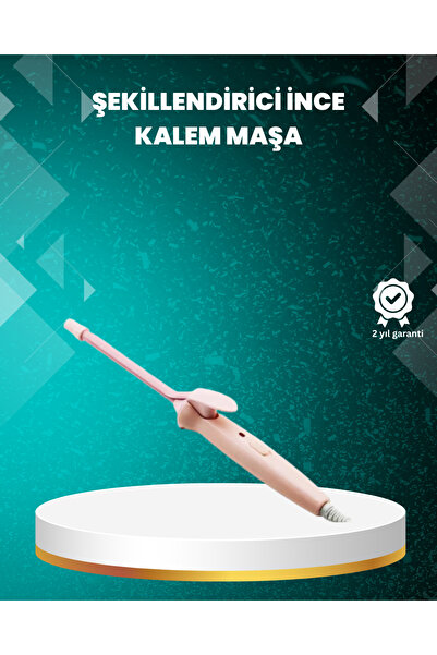 Kanonik Education 9mm Fine Curling Iron Suitable for Afro and Tight Curls