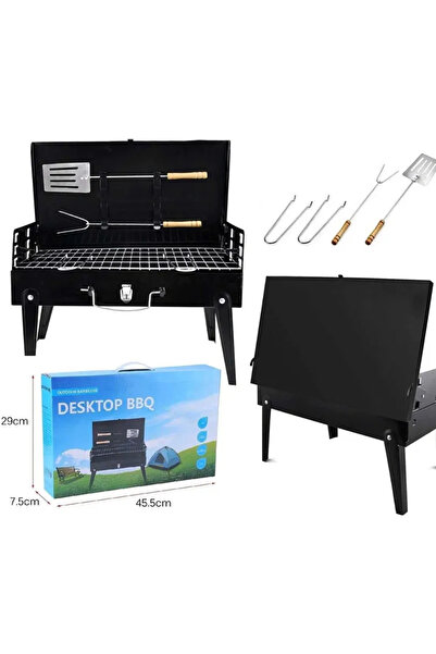 OEM Gratar de Gradina Pliabil tip servieta cu accesorii