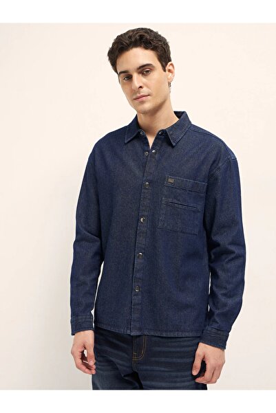 The Bear House قميص رجالي بقصة عادية، مناسب للارتداء اليومي والرسمي