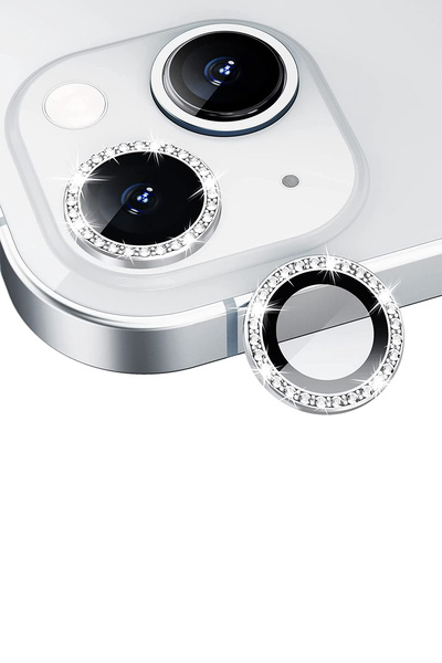 Phonextra واقي عدسة الكاميرا الماسي لهاتف آيفون 13 / 13 ميني مع جهاز محاذاة م...