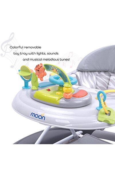 Moon 4-in-1 Crusie Walker for Babies 6-18 Months - Rocker, Jumper Pushwalker ...